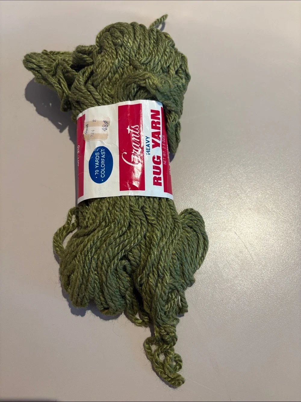 Vintage Aunt Lydia’s Rug Yarn assorted colors IW5